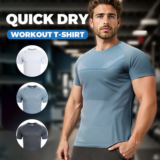 🔥BIG SALE 50% OFF💥Men's Quick Dry Workout T-Shirt