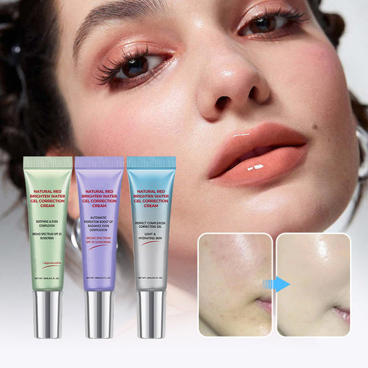 💓Buy 2 Get 1 Free💓Natural Red Brighten Water-Gel Correction Cream