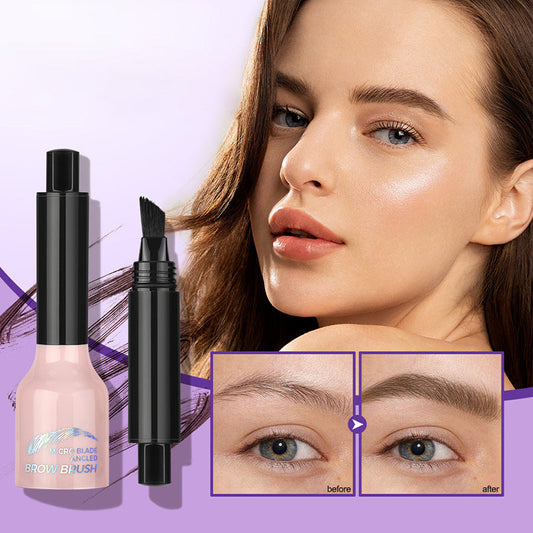 💖Hot Sales-49% OFF-Angled Brush & Dip Liquid Eyebrow Pen