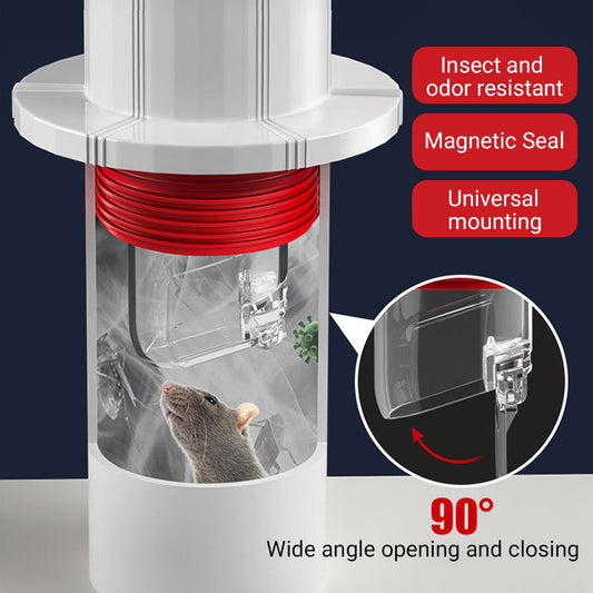 Odor-Proof Floor Drain Backflow Preventer for Kitchen & Bathroom