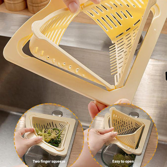 🔥Limited-time 50%OFF -Magnetic Suction Space-Saving Corner Sink Strainer