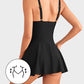 🔥LAST DAY SALE - ONLY £12.99!!⚡50K+ SOLD!👙Women's One Piece Tummy Control Tie Knot Swimsuit