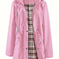 🧥LAST DAY SALE 50% OFF🌧️💧Ultimate Plaid Waterproof Jacket for Women🍃