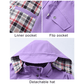 🧥LAST DAY SALE 50% OFF🌧️💧Ultimate Plaid Waterproof Jacket for Women🍃