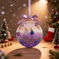 💜Timeless Bonds Sea Glass Christmas Ornament✨Shaped by Nature & Crafted by Hand🪻