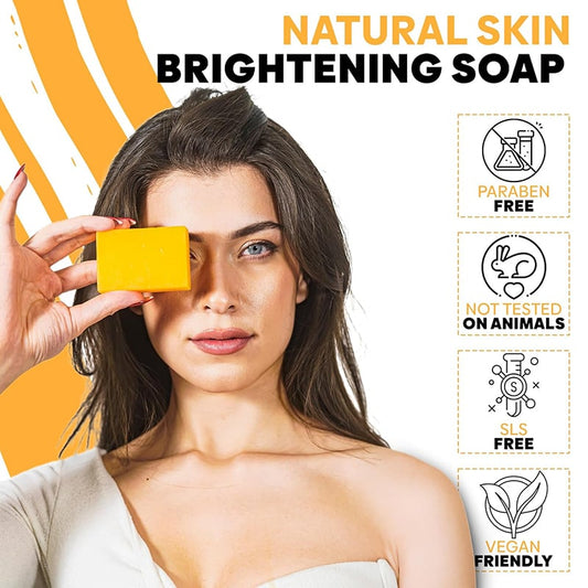 💖 Summer Sales 50% OFF — Lemon Turmeric and Kojic Acid Skin Brightening Soap