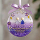💜Timeless Bonds Sea Glass Christmas Ornament✨Shaped by Nature & Crafted by Hand🪻