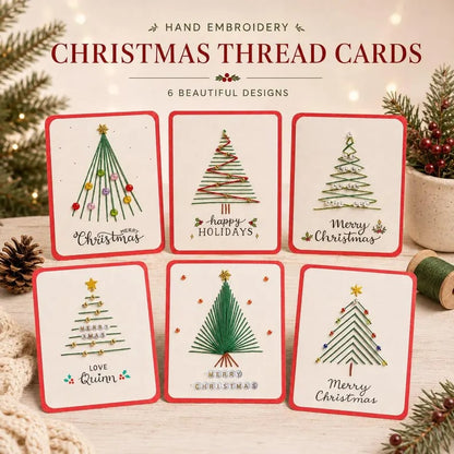 🎄 LAST DAY – 50% OFF🧵Merry & Bright Christmas DIY Kit (6 pcs)