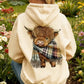 🐮Winter Hot Sale 50% OFF!!🎁Cute Highland Cow Cozy Fleece-Lined Hooded Sweatshirt