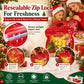 🍬LAST DAY SALE 50% OFF!!🎁🎄Christmas Self-Seal Treat Bags | Resealable, Food-Safe & Perfect for Cookies, Chocolates & Little Gifts 🎅⛄