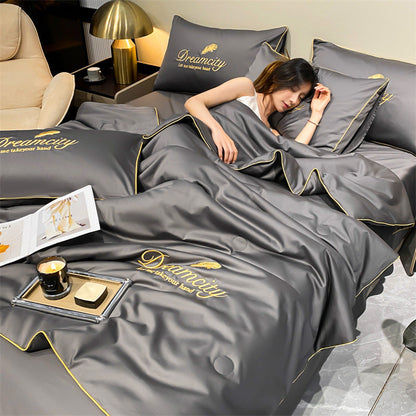 48% OFF🔥Exclusively for 5-star hotels🎀Summer Simple Ice Silk Quilt🔥FREE SHIPPING