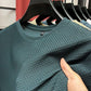 📢📢50% OFF !! ⏰Ice Silk Men's Sculpted Weave Crew Neck Tee