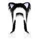 ⚡ Flash Sale 50%OFF – Fluffy Cat Ear Hat | Halloween & Christmas Cozy Plush Headwear