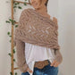 🔥Last day 49% off🧶Women's Wrap Knit Shawl with Sleeves