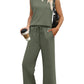⏳Time-limited Special 50% OFF⏰2025 New Women's Sleeveless Top & Wide-Leg Pants 2-Piece Set