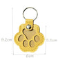 💖Leather Pet Memorial Keychain - 🐾 Keep Their Memory Close, Always