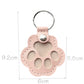 💖Leather Pet Memorial Keychain - 🐾 Keep Their Memory Close, Always