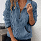 🏆Flash Sale 50% OFF⚡🏆#1 Best Seller 🔥Half-Zip Fuzzy Pocket Sweatshirt