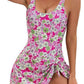 🔥LAST DAY SALE - ONLY £12.99!!⚡50K+ SOLD!👙Women's One Piece Tummy Control Tie Knot Swimsuit