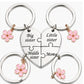 3-Piece Stainless Steel Interlocking Keychain Kit