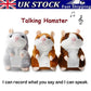 🎁Hot Sale-70% OFF🐹Talking Hamster Plush – repeats whatever you say, auto head-shaking, hilarious fun for kids & adults.🎁