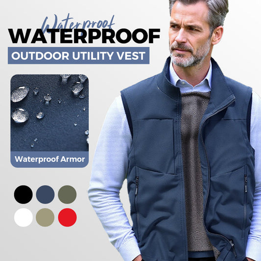⏳ Limited Time 50% OFF💥Waterproof Outdoor Utility Vest Both For Men & Women