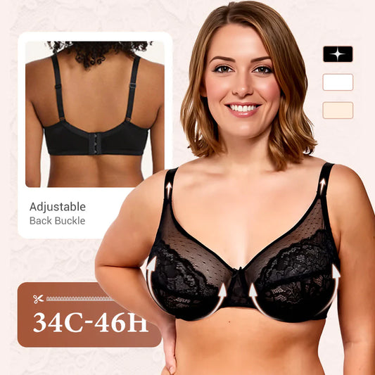 ⏳Limited time 49% discount💥Minimal lace bra with full coverage