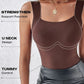 🔥NEW ARRIVALS!🔥💐Women's U Neck Thermal Tank Tops with Built-In Bra
