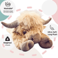 🎁Christmas Gift Toy 50% OFF🐂🎉Cute Cartoon Highland Cow Cuddly Toy