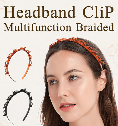 Buy 2 get 3 free🌸Braided Hairband Clip🌸