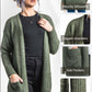 Women's Casual Long-Sleeved Knitted Open-Front Sweater