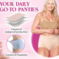 💞HOT SALE - HIGH WAISTED TUMMY TUCK HIP LIFTING NO TRACE WORMWOOD ANTIBACTERIAL PANTIES