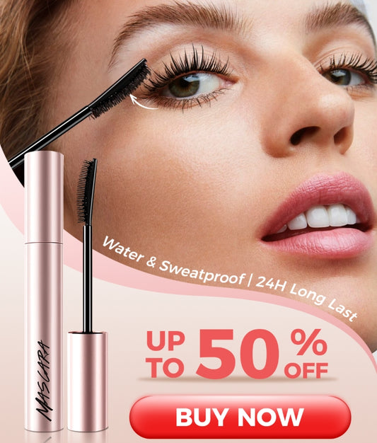 🔥2025 Hot Sale-50% Off🔥Waterproof 24 hours Long Thick Mascara