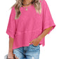 🔥Hot Sale 55% off🔥Women's Summer Casual Crewneck Batwing Half Sleeve Tee