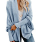 💖50% off!💖 Women's Loose Batwing Sleeve Knit Cardigan Open Front Shawl for Autumn and Winter