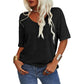 💖✨This Week's Special Price ￡11.99🌸Women's Solid Color V-Neck T-shirt [On Sale & Quick Ship!]