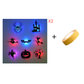 Halloween Glow in Dark Wall Stickers