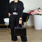 💞Hot Sale💞Elegant 3-piece Set Including Long Cardigan, Top and Pants