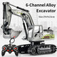 🚛Hot sale - 49% off💥Alloy remote control excavator toy car