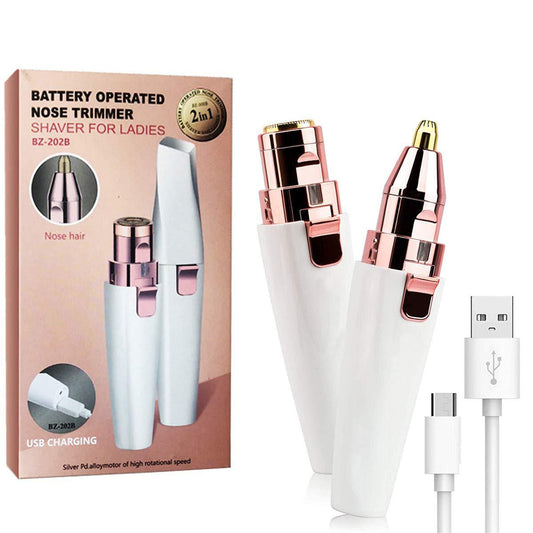 💗Last Day Special Sale ￡11.98!✨2-in-1 Women's Eyebrow and Facial Hair Removal Device