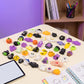 🔥✨🎃Halloween Squishies Stress Relief Toy Set, Classic Pumpkin/Ghost/Bat Shapes, Super Soft TPR Material with Elastic Squeeze Feel🧹Washable & Durable, Assorted 24/36/50pcs for Party Favors, Classroom Rewards & Trick-or-Treat🦇🪄