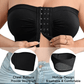 🔥Plus Size Strapless Front Buckle Breathable Bra