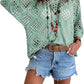 🥰Summer Sale-55% OFF💛Women's Bohemian-Inspired V-Neck Crochet Top