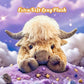 🎁Christmas Gift Toy 50% OFF🐂🎉Cute Cartoon Highland Cow Cuddly Toy