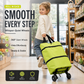 🛍️2-in-1 Foldable Shopping Cart – Carry More, Roll Easier