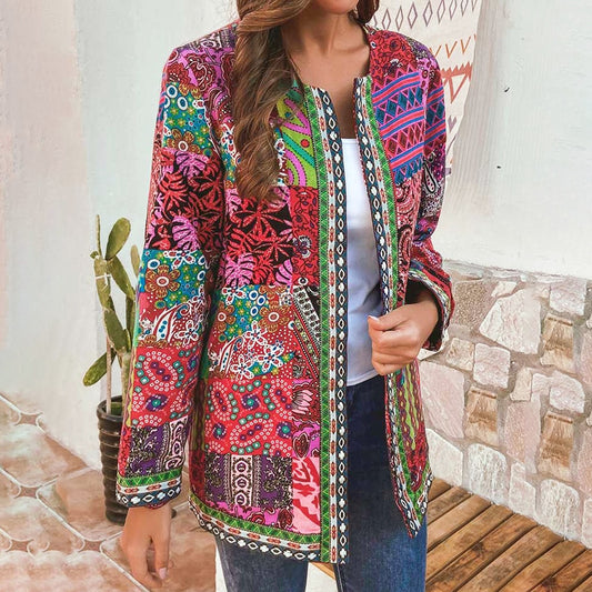 Women Bohemian Ethnic Vintage Design Handmade Jackets