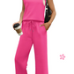 ⏳Time-limited Special 50% OFF⏰2025 New Women's Sleeveless Top & Wide-Leg Pants 2-Piece Set