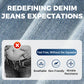 🌸Summer Special Offer 50% Off🌸High Waisted Lace Splicing Jeans