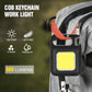Multifunctional Cob Keychain Work Light