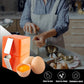 🔥 🍳Egg Shell Opener | Clean Crack Every Time, No Mess, Fits All Egg Sizes